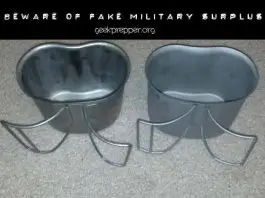Fake Military Surplus -