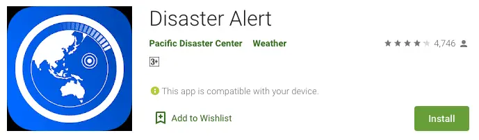 Disaster Alert