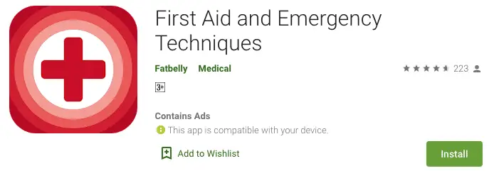 first aid and emergency techniques