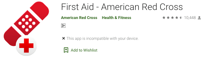 first aid