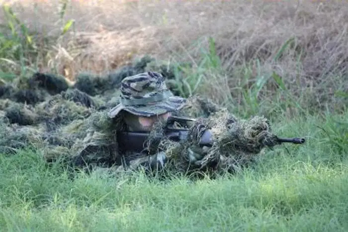 Ghillie Blanket Woodland Camouflage