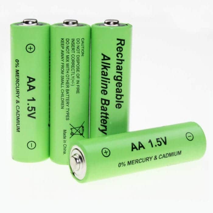 Recharge alkaline online batteries