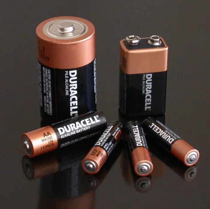 ladda Alkaliska batterier