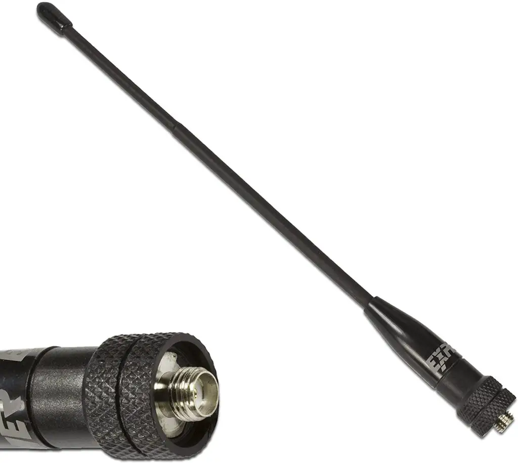 ExpertPower XP-669C 7.5-Inch Dual Band SMA-F Antenna for Baofeng Radios