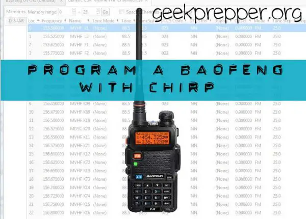 chirp radio programming software download
