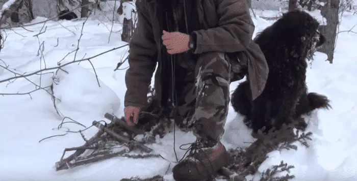 DIY snowshoes