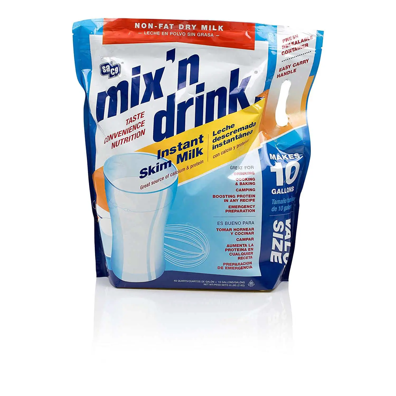 instant skim milk survival food supply
