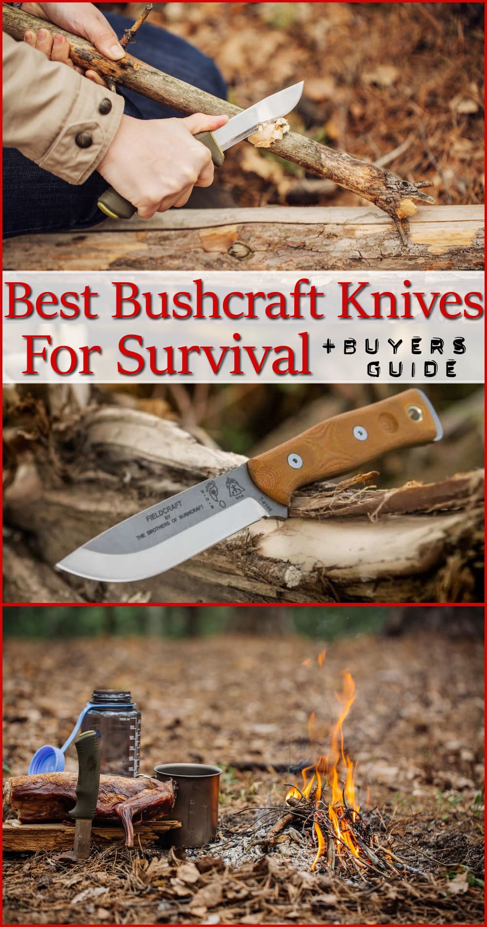 Best Bushcraft Knifes for Survival for 2018 (+Buyers Guide ...