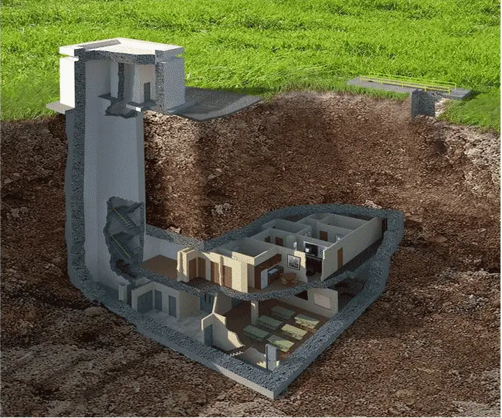 underground bunkers - luxury doomsday bunker