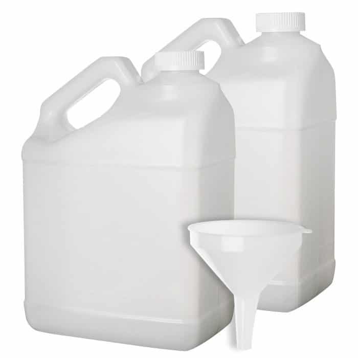 1 gallon plastic bottle