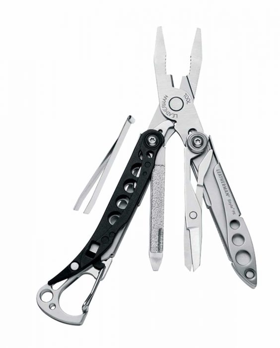 LEATHERMAN - Style PS Keychain Multitool with Spring-Action Scissors and Grooming Tools