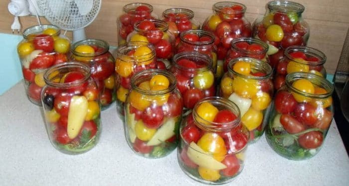 canned vegetables