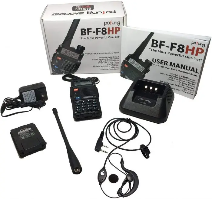 Baofeng BF-F8HP Handheld Ham Radio Set