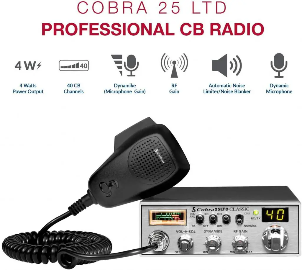 Cobra 25LTD Professional CB Radio