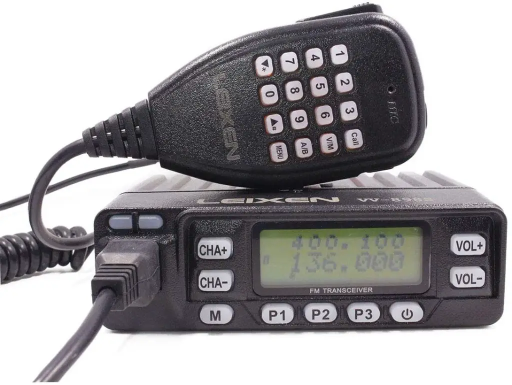 LEIXEN VV-898S Dual Band VHF:UHF 5W:10W:25W Two Way Radio