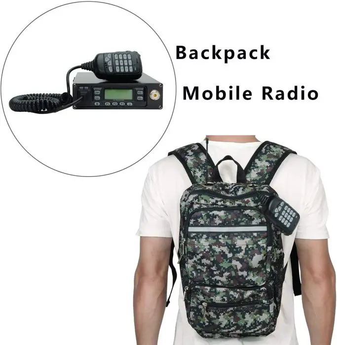 backpack mobile radio