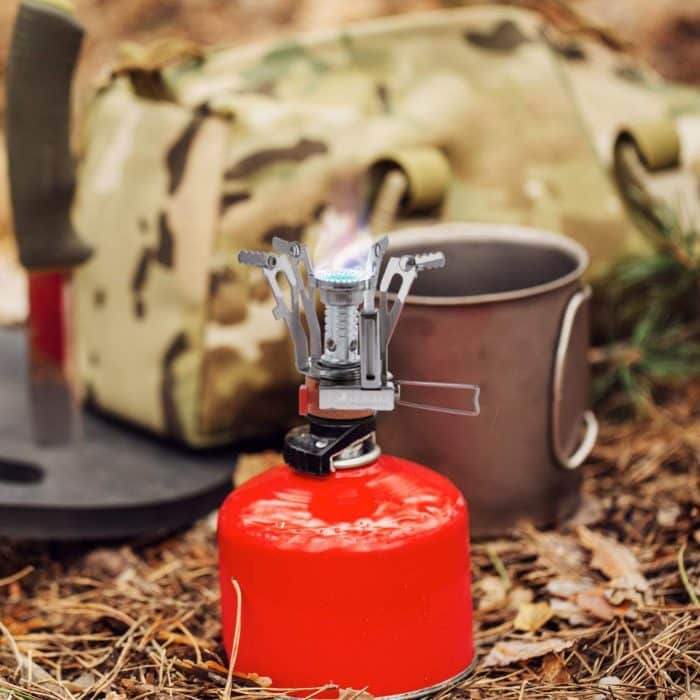 camping rocket stove