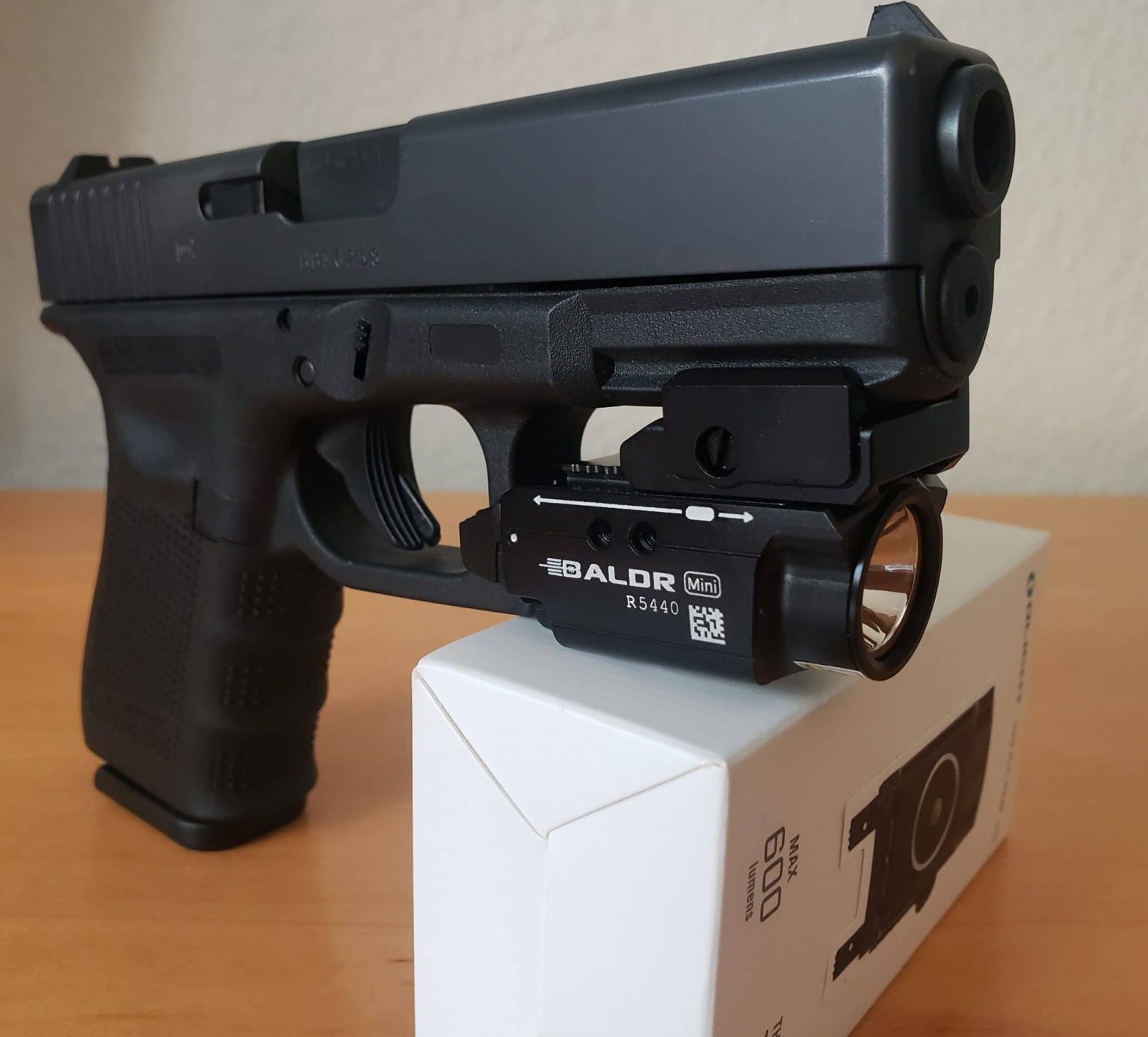 Olight Baldr Mini Pistol Weapon Light with Laser Review