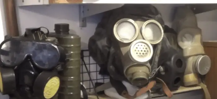 Gas Mask Storage