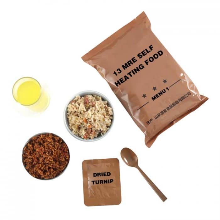 MRE food pack fake