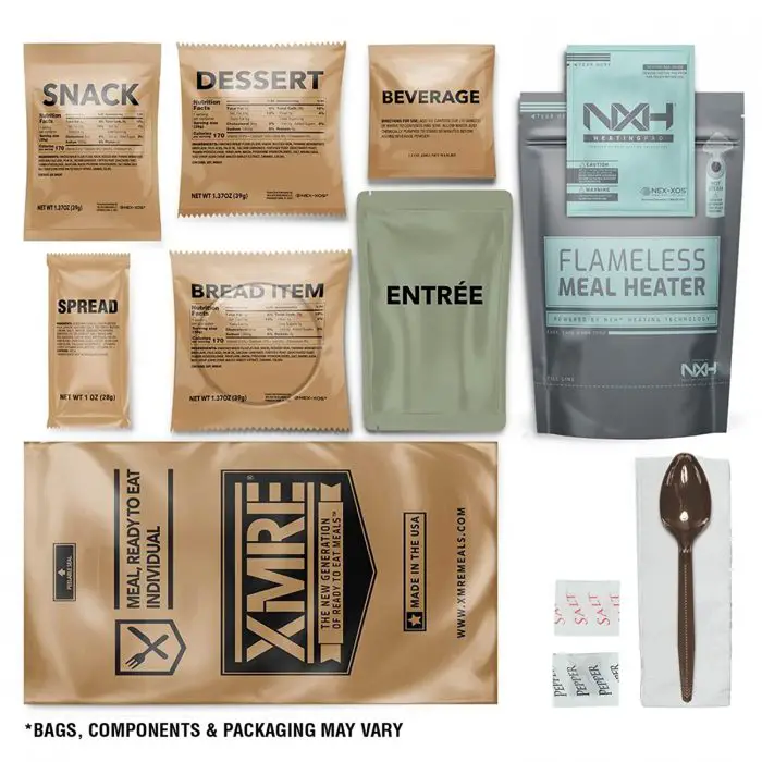 XMRE 1300XT Meals Ready to Eat (MRE)