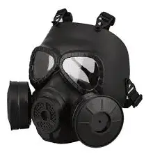 gas mask black