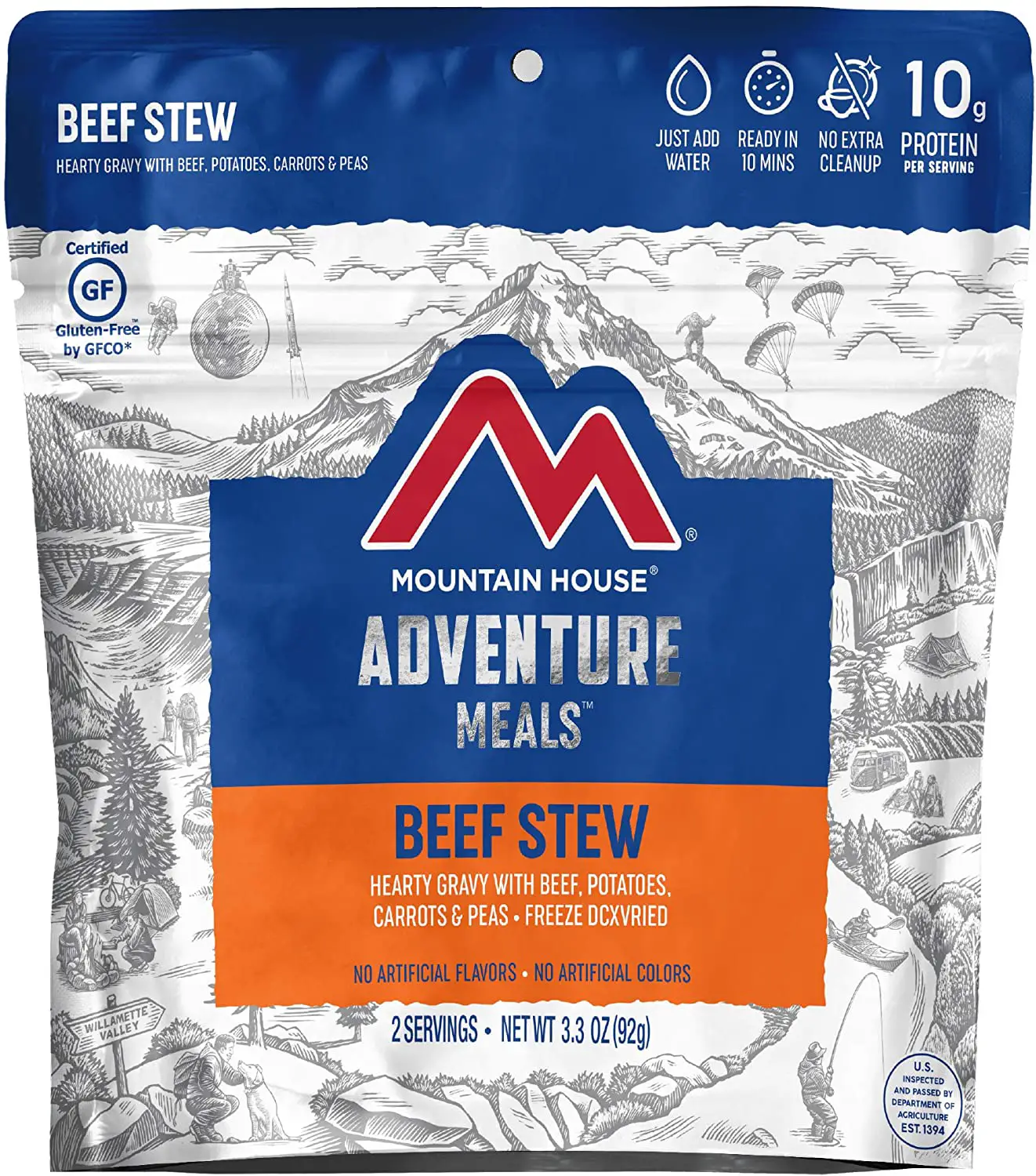 MRE Fodd Supply Beef Stew