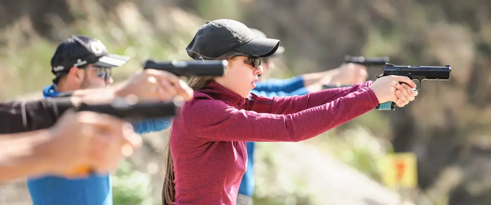 group beginner firearm training